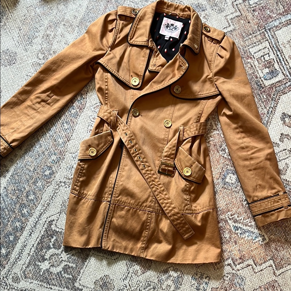 Youth Juicy Couture trench style coat